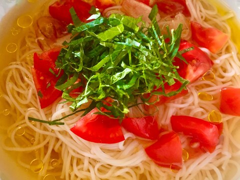 しおトマトのそうめん‼